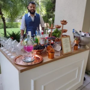 bartender e bara para eventos e festas e casamentos albatroz